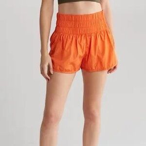 Free People Movement: the Way Home Shorts. Orange. Size Small